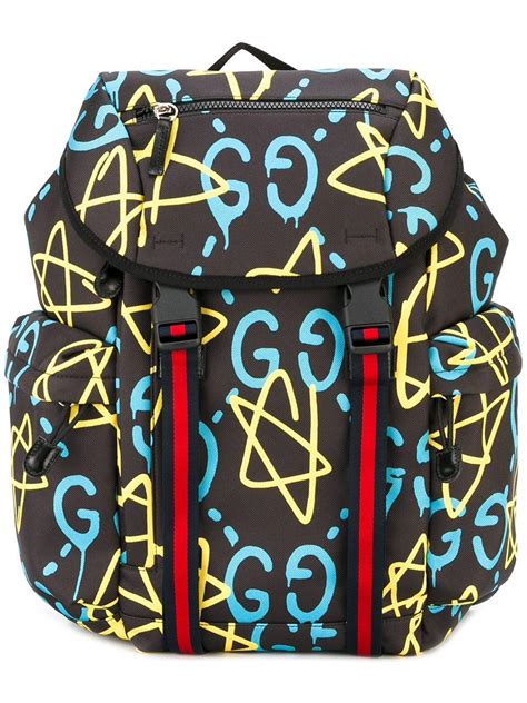 gucci ghost backpack blue|blue gucci backpack accessories.